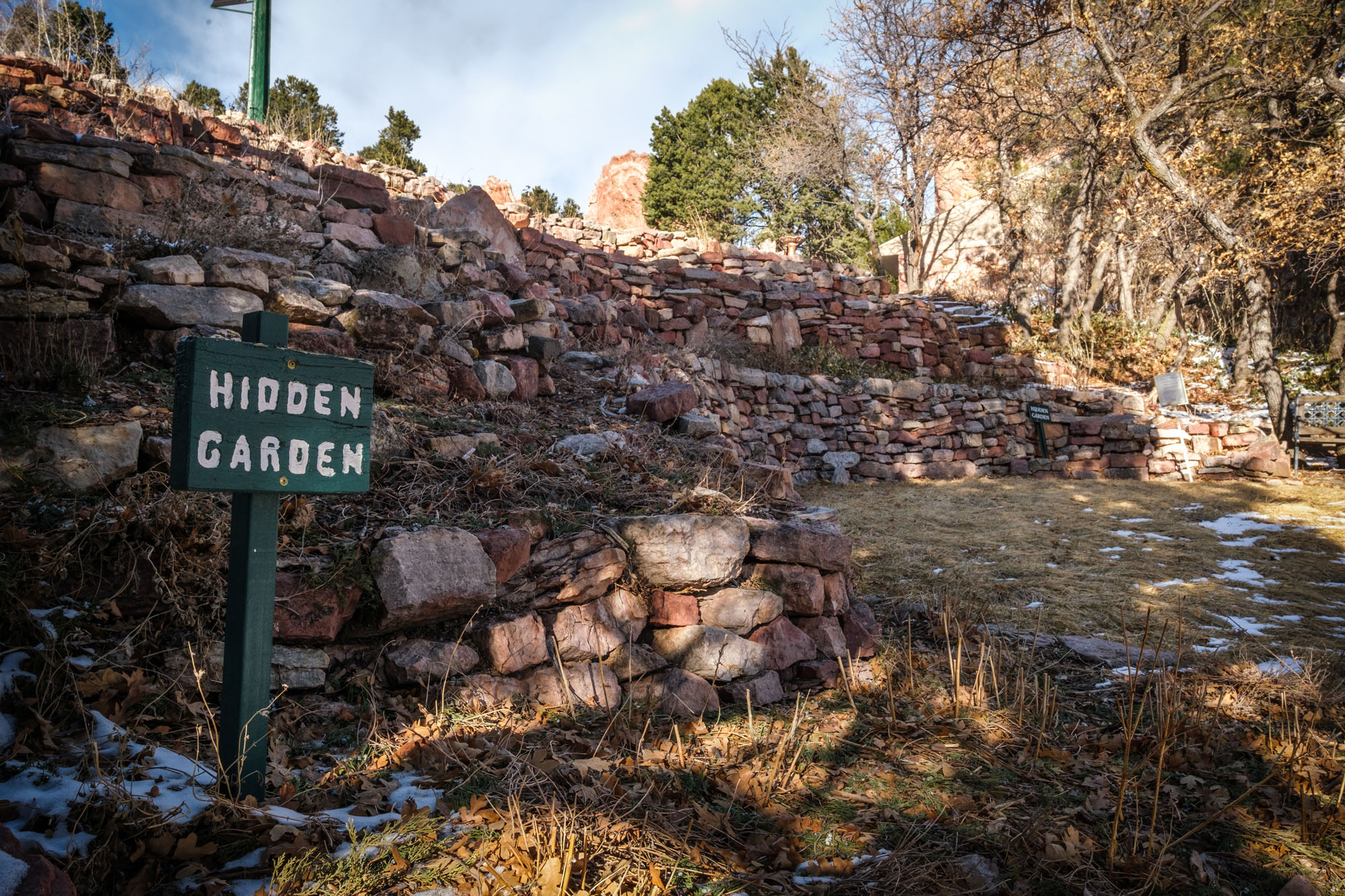 Hidden Garden Sign